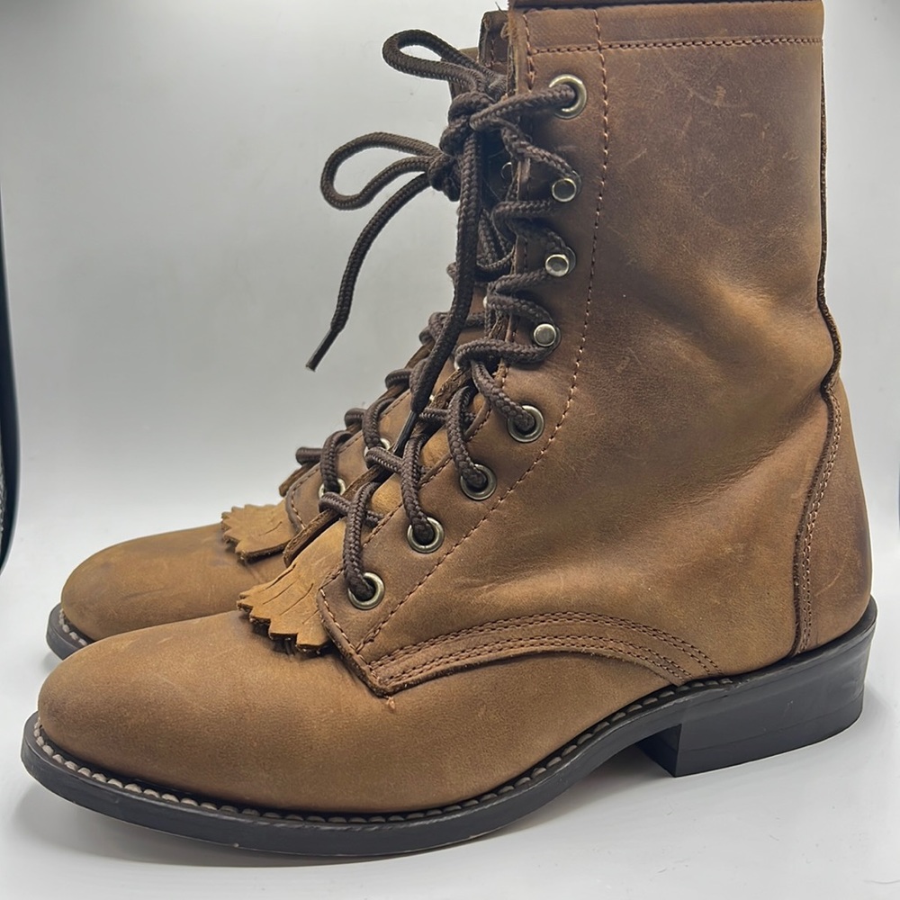 Laredo Lace Up Western Boot